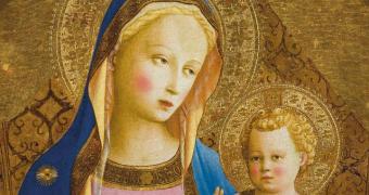 Immagine madonna con bambino