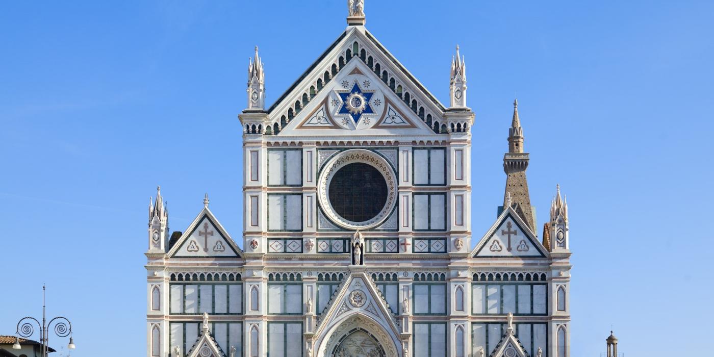 Monumentaler Komplex von Santa Croce Firenze Card